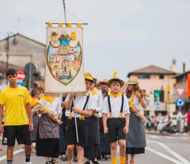 Sfilata storica squadra Borgo