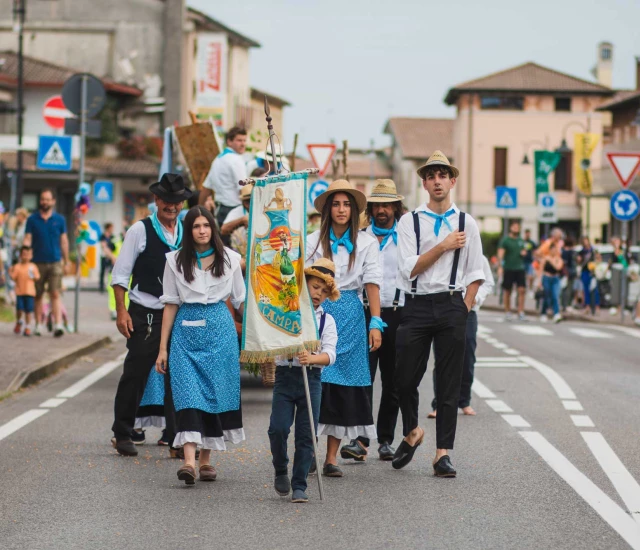 Sfilata storica squadra Campagna